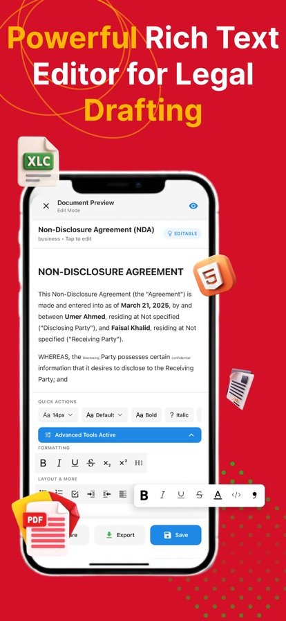 Contract Maker: Legal Document screenshot