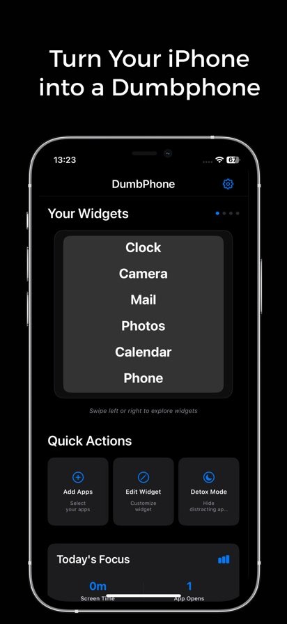 Dumbphone: Limit Distractions screenshot