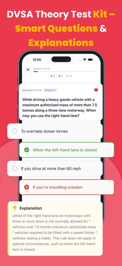HGV & LGV Theory Test 2026 screenshot