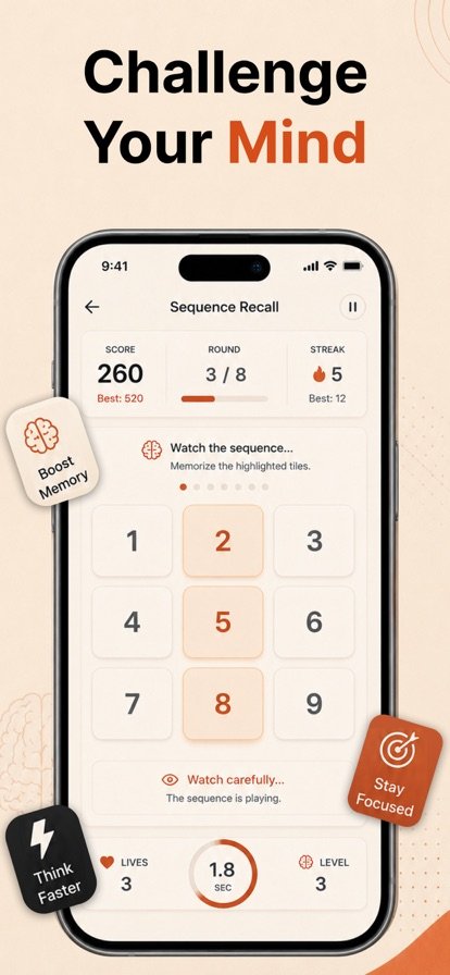 IQ Booster: Brain Games Puzzle screenshot