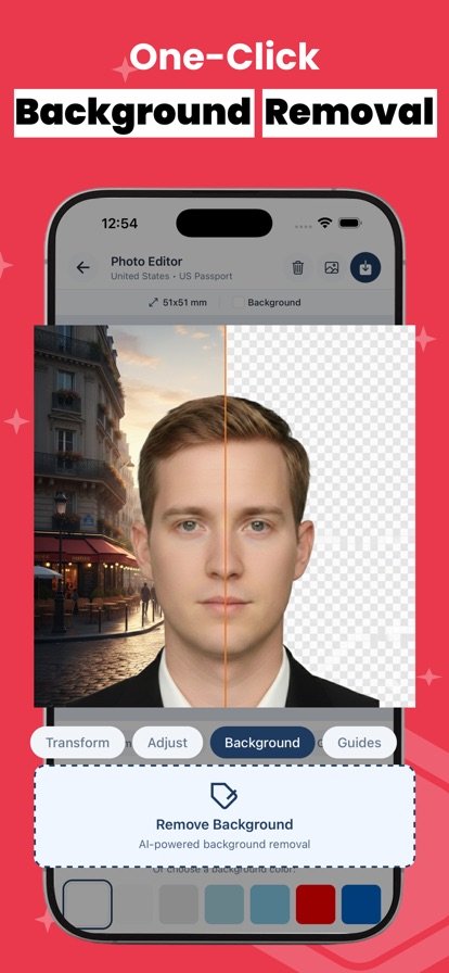 Passport Picture: Photo Maker screenshot