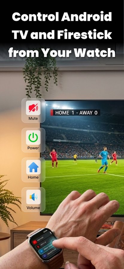 Universal TV Remote Watch App screenshot